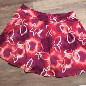 CHILDREN’S PLACE Girls sz X Large Skirt Short Butterflies Pinks White Purples